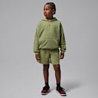 Sudadera con gorro sin cierre Acid Wash de French Terry para niños talla grande Jordan
