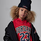 Sudadera con gorro para niños de preescolar Jordan Fleece Pullover Hoodie