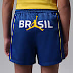 Jordan Big Kids' P6 Brazil Retro Knit Shorts