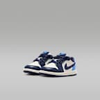 Jordan 1 Retro Low 'Obsidian' Baby/Toddler Shoes
