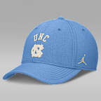 North Carolina Campus Prep Men's Jordan Brand Dri-FIT College Hat - Light Blue