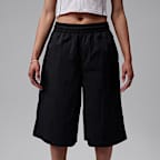 Shorts grandes de tejido Woven para mujer Jordan Brooklyn