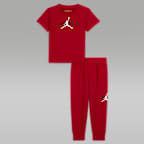 Conjunto de calças sustentáveis Jordan Jumpman para bebé (12-24 meses)