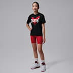 조던 주니어 하트 스케치 티셔츠