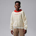 Jordan Big Kids' Brooklyn Printed Pullover Hoodie