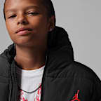 Jordan Brooklyn Puffer-Jacke mit Grafik (ältere Kinder)