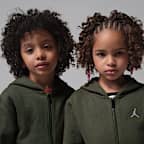 Jordan Brooklyn Fleece Little Kids' 2-Piece Full-Zip Hoodie Set