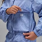 Chamarra ligera para niños talla grande Jordan Blue Jeans and Bling