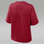 Oklahoma Arch Over Logo Boxy Women's Jordan Brand College T-Shirt