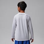 Playera de capa base Dri-FIT para niños talla grande Jordan