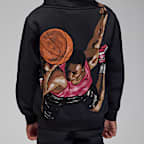 Sudadera con gorro sin cierre Sketch para niños talla pequeña Jordan