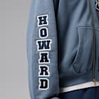 Jordan Flight x Howard University Men's Fleece Full-Zip Hoodie