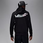 Jordan AJ5 Men's Fleece Pullover Hoodie