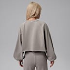Jordan Flight Fleece Women's Mod-Crop Crew-Neck Sweatshirt