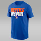 Playera universitaria Nike para hombre Florida Campus Local Madness - Royal