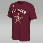 Playera Jordan para hombre Stephen Curry 2024 NBA All-Star Weekend - Carmesí team