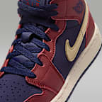 Air Jordan 1 Mid SE Big Kids' Shoes