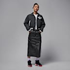 Jordan Flight Chicago Women's Faux Leather Skirt