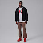 Felpa con cappuccio e zip a tutta lunghezza Jordan Brooklyn – Uomo