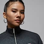 조던 플라이트 클럽 여성 플리스 쿼터집 풀오버