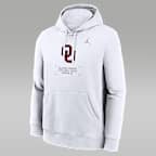Oklahoma Club Basketball 2-Hit Men's Nike College Pullover Hoodie