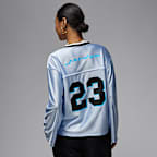 Playera de manga larga tejida para mujer Jordan