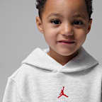 Jordan Brooklyn Fleece 2-teiliges Hoodie-Set (Kleinkinder)