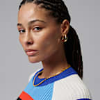 Jordan Flight Women's Long-Sleeve Striped Jumper