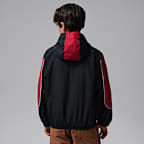 조던 주니어 컬러 블록 윈드 재킷