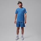 Jordan Big Kids' Air Embroidered Acid Wash T-Shirt