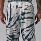 조던 브루클린 플리스 남성 타이다이 페스티벌 쇼츠