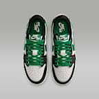 Tenis para niños grandes Air Jordan 1 Retro Low OG "Phantom and Pine Green"