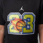 Jordan Customized Air Little Kids' Flame T-Shirt