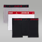 Boxerkalsonger Jordan Flight i bomull för män (3 par)