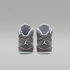 Tenis para niños de preescolar Jordan 5 Retro "Wolf Grey"