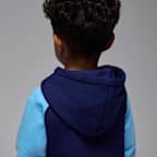 Conjunto de 2 piezas de sudadera con gorro sin cierre de tejido Fleece infantil Jordan Mountainside