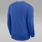 Playera de manga larga universitaria marca Jordan Dri-FIT para hombre Florida Sideline Coach