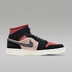 Sapatilhas Air Jordan 1 Mid para mulher