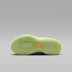 ルカ 4 "Light Orewood and Tangerine" ジュニア バスケットボールシューズ