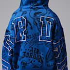 Jordan Big Kids' Brooklyn Fireside Fleece Pullover Hoodie