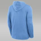 North Carolina Sideline Men's Jordan Brand Dri-FIT College Long-Sleeve Hooded Top