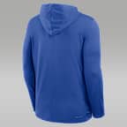 Florida Sideline Men's Jordan Brand Dri-FIT College Long-Sleeve Hooded Top