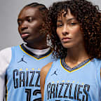 Memphis Grizzlies Statement Edition Jordan Dri-FIT NBA Swingman Trikot für Herren