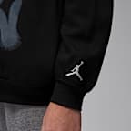 Sudadera con gorro sin cierre 23 Throw It Up para niños talla grande Jordan