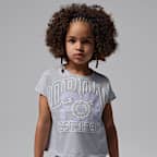 Jordan Little Kids' Boxy T-Shirt and Bike Shorts Set