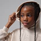 Sudadera con gorro sin cierre de French Terry Jordan Brooklyn para niños talla pequeña
