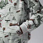 Jordan Big Kids' Holiday Printed Hoodie