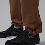Pants de tejido Fleece con dobladillo abierto para hombre Statement Jordan Brooklyn