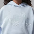 Sudadera con gorro Love is in the Air para niños talla grande Jordan