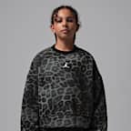 Jordan Perform Sport Older Kids' Dri-FIT Printed Crew